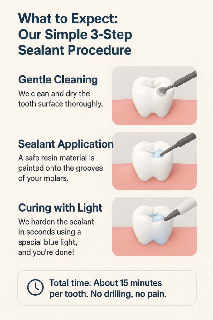 3-Step Sealant Procedure